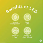 GE Relax LED 3-Way A19 Soft White Light Bulb