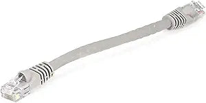 Monoprice 104977 Cat5e Ethernet Cable 0.5ft Gray