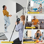 Torjim 16-Inch Softbox Continuous Studio Lighting Kit