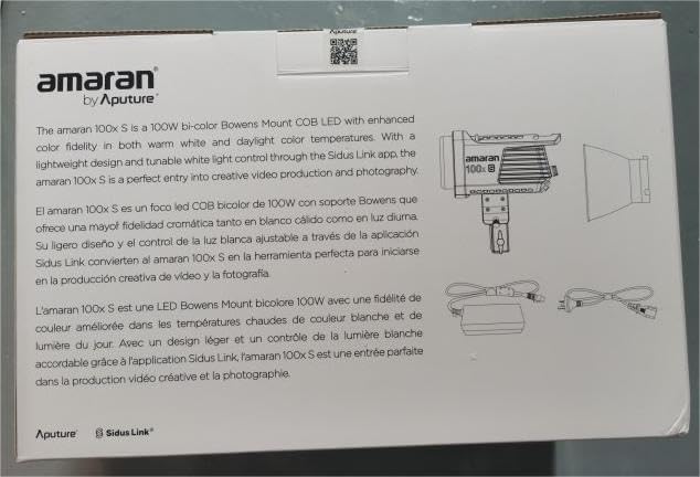 Aputure EA-US-Ap00004 Amaran 100x S Bi-Color LED