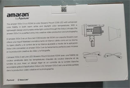 Aputure EA-US-Ap00004 Amaran 100x S Bi-Color LED