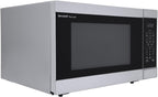 Sharp SMC1662KS 1.6 CuFt Stainless Steel Countertop Microwave