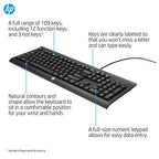 HP H3C52AA#ABA K1500 Wired USB Keyboard (Black)