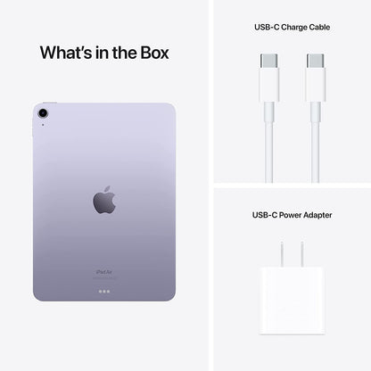 Apple MME63LL/A-cr 2022 iPad Air 256GB Purple Renewed