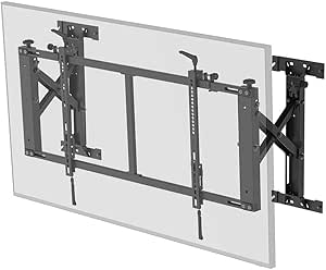 Monoprice 139660 Push-to-Pop-Out Wall Mount 50"-55" Screens
