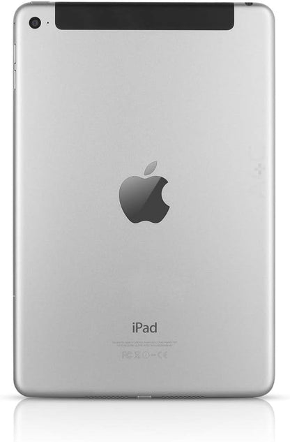 Apple A1538 iPad Mini 4, 128GB, Space Gray - WiFi (Renewed)