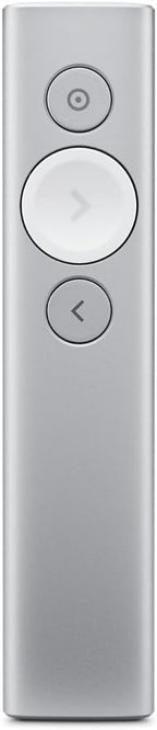 Logitech Spotlight Advanced Presentation Remote Silver Renewed