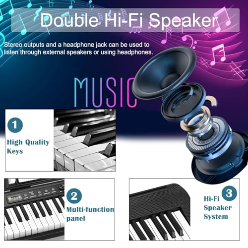 Veitob 88-Key Semi-Weighted Digital Piano Beginner Kit — main product image