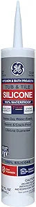 GE 2749485 Silicone Caulk Tub & Tile Kitchen Bath Clear