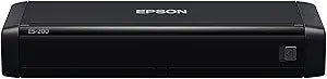 Epson ES-200 Portable Document Scanner with ADF Black — main product image