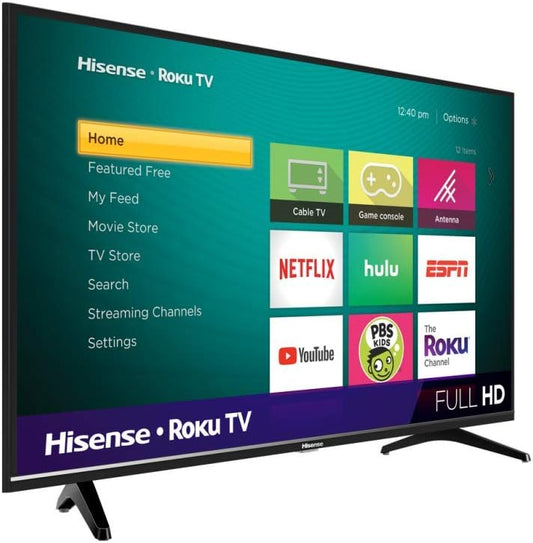 Hisense 40H4030F 40-Inch 1080p Smart LED TV Renewed