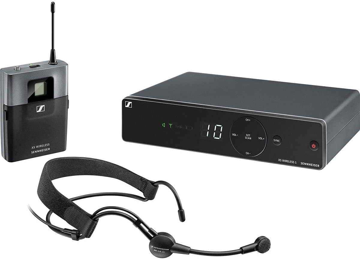 Sennheiser 506987 XSW 1-ME3-A Wireless Headmic System