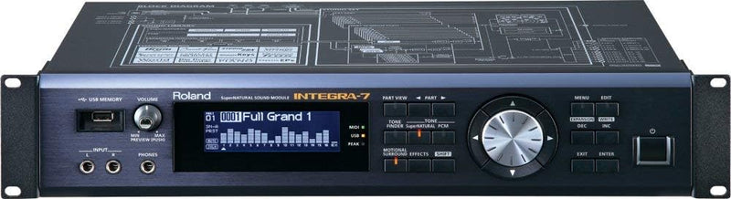 Roland Integra 7 Rack Mount Sound Module — main product image