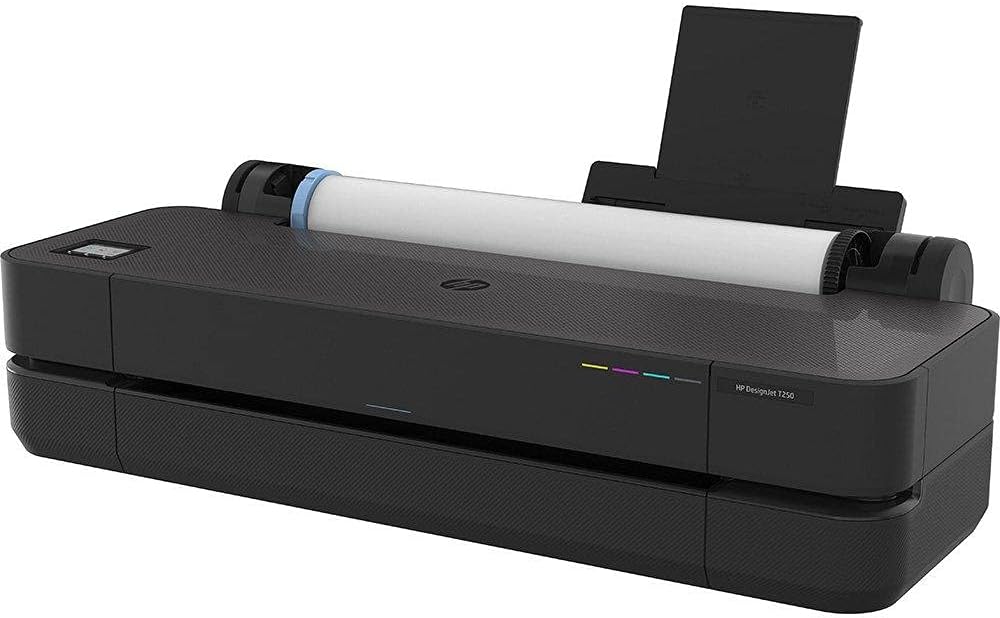 HP 5HB06A DesignJet T250 24-Inch Wireless Plotter Printer
