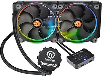 Thermaltake CL-W138-PL14SW-A Water 3.0 280 Riing RGB AIO Cooler
