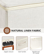 HULISEN Locking Photo Storage Box for 2,000+ 4x6 Prints