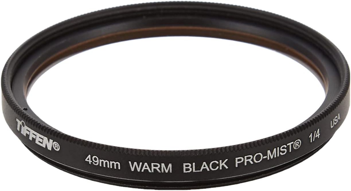 Tiffen 49WBPM14 49mm Warm Black Pro-Mist 1/4 Filter