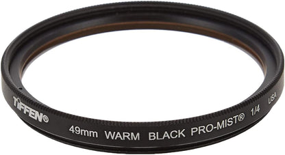 Tiffen 49WBPM14 49mm Warm Black Pro-Mist 1/4 Filter