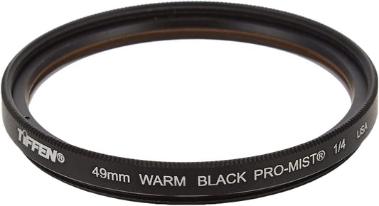 Tiffen 49WBPM14 49mm Warm Black Pro-Mist 1/4 Filter