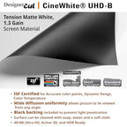 Elite Screens RM-135H-CWHITEUHDB 135