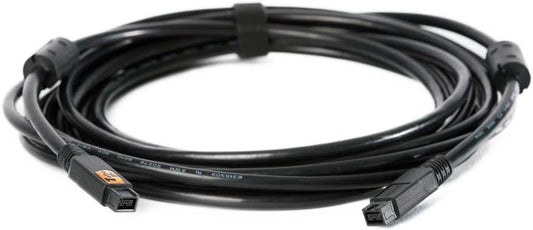 Tether Tools FW88BLK FireWire 800 Cable 15ft