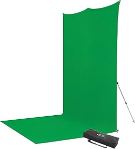 Westcott 8'x13' Chroma-Key Green Screen Backdrop Kit — main product image