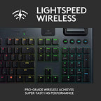 Logitech G915 Gaming Keyboard - Wireless Mechanical - Linear - Renewed