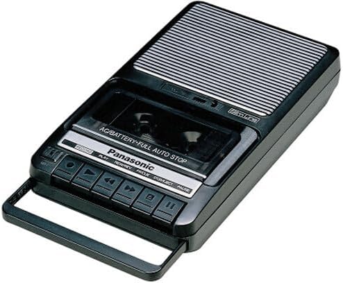 Panasonic RQ2102 Cassette Recorder - Portable, Renewed