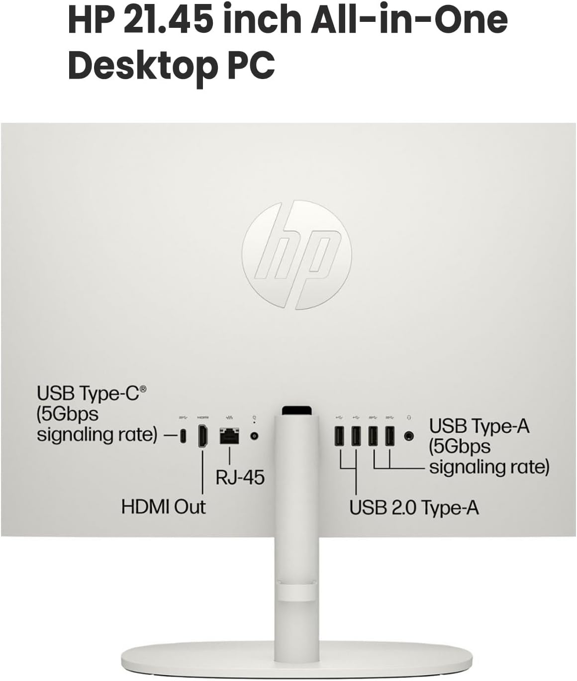 HP TPC-Q066-22 All-in-One Desktop 32GB 1TB SSD Bundle