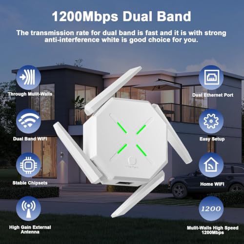 Intelbras AC1200 Dual-Band WiFi Range Extender — main product image