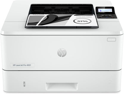 HP LaserJet Pro 4001dw Wireless Printer Black & White Renewed