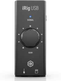 IK Multimedia iRig USB Guitar Audio Interface Recording