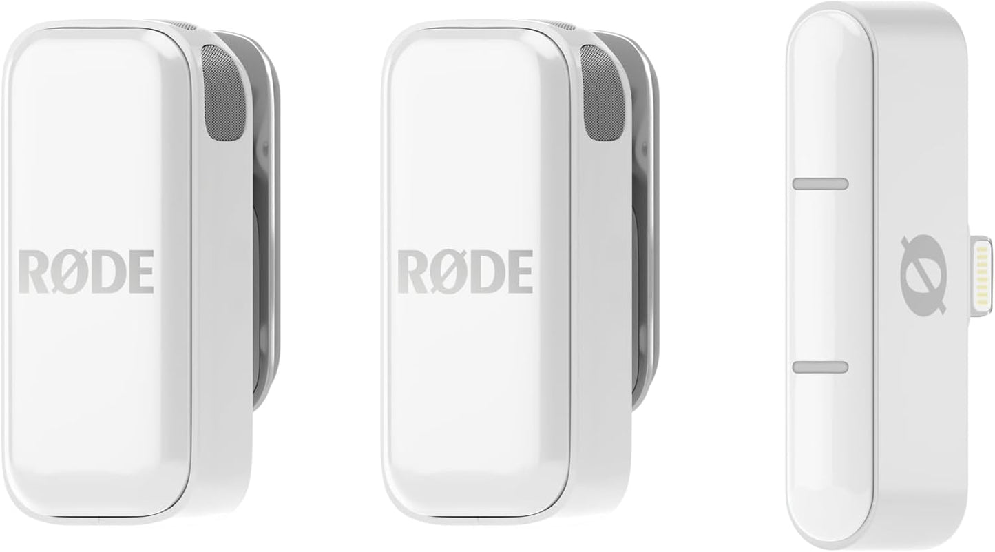 Rode WIMICROLW Wireless Micro - Dual Mics with Charge Case - Lightning