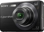 Sony DSCW120/B 7.2MP Digital Camera 4x Zoom