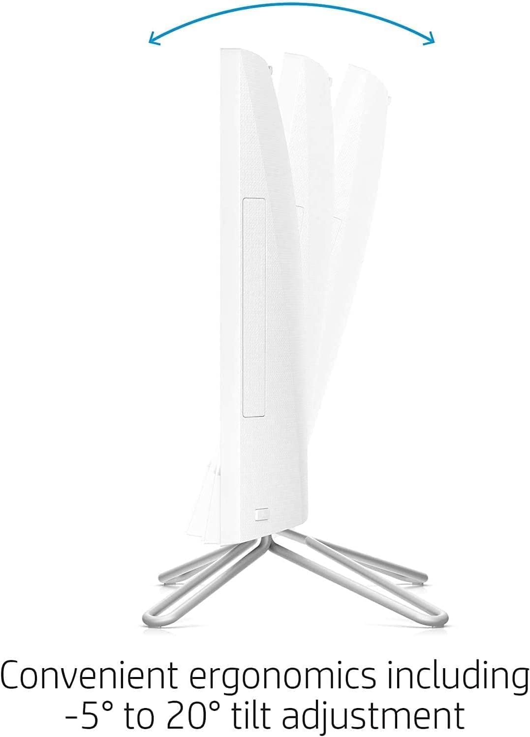 HP 22-df0224 All-in-One Desktop PC - White