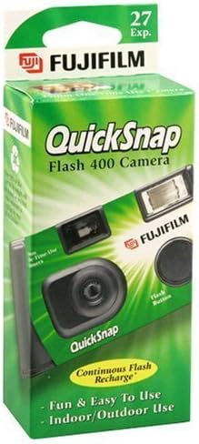 Fujifilm FUJIDIS400 QuickSnap Flash 400 Disposable Camera 6-Pack