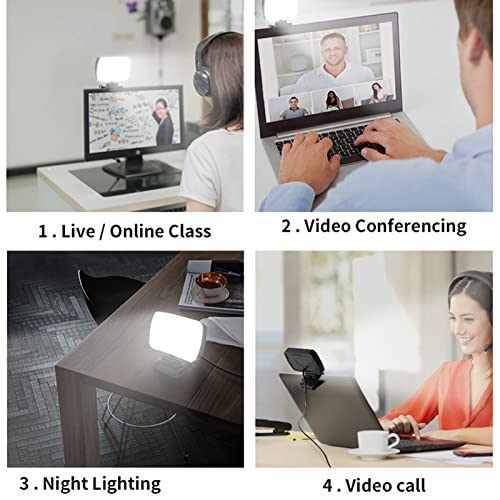 Mavaol Video Conference Light with 360° Rotatable Head — main product image