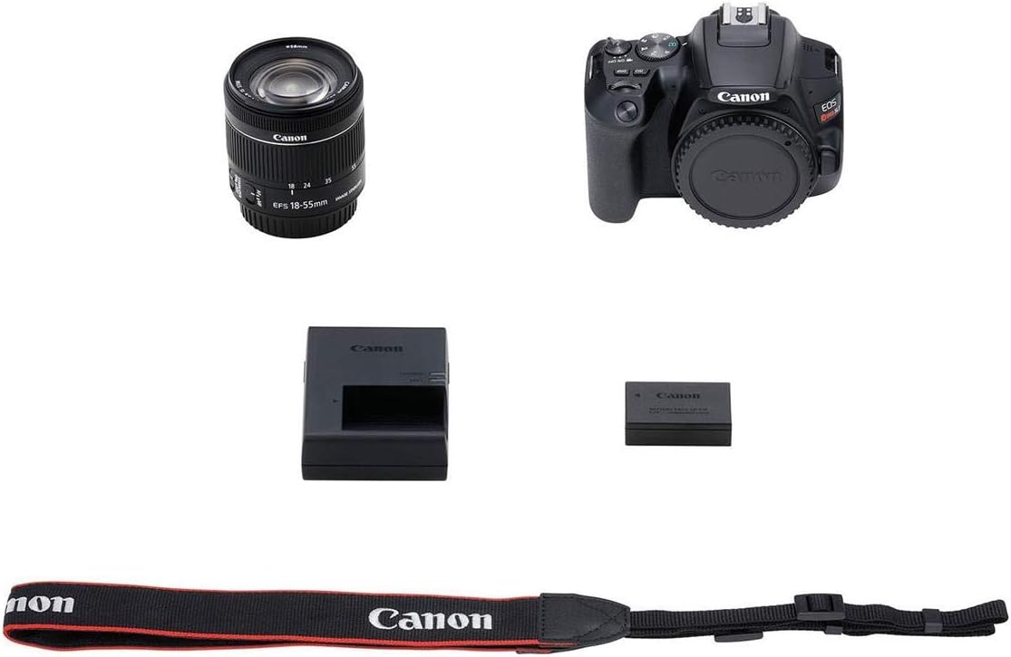 Canon Rebel SL3 DSLR 18-55mm Lens Bundle