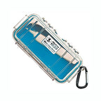 Pelican 1030-026-100 Micro Case - Blue/Clear - Waterproof