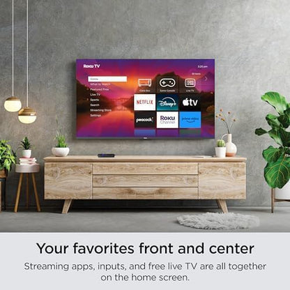Roku 50R4A5R Smart TV: 50-Inch 4K HDR RokuTV Select Series