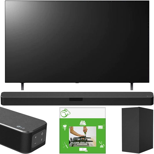 LG OLED48A1PUA 48" 4K OLED TV Bundle with Soundbar