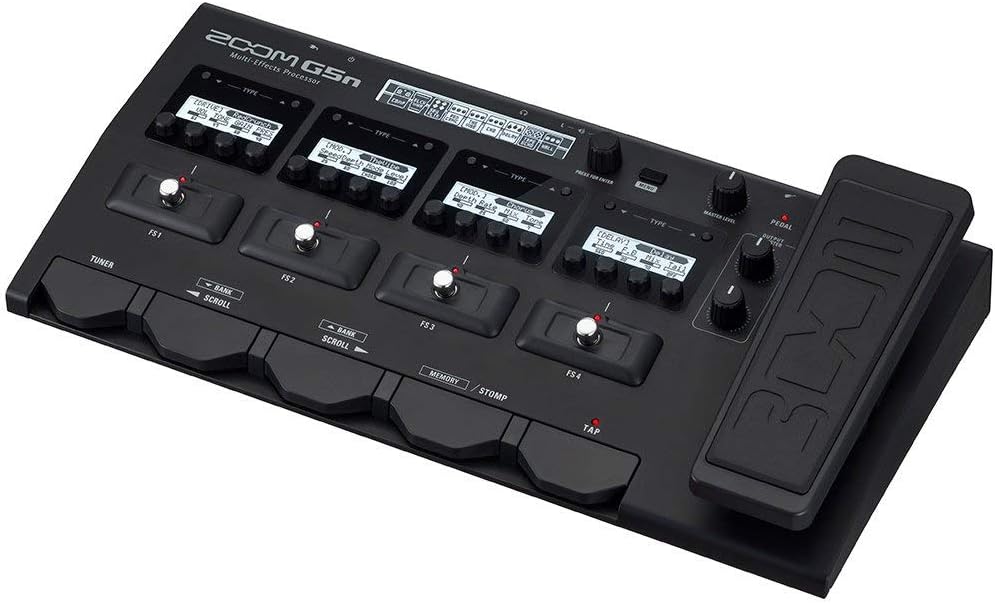Zoom G5n Multi-Effects Pedal for Guitar (Renewed)