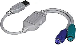 Monoprice 102274 USB to PS/2 Dual Adapter — main product image
