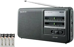 Sony AMZICF38AA Portable AM/FM Radio Battery/AC Powered