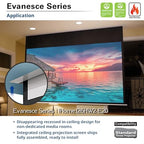 Elite Screens IHome106HW2-E18 Evanesce 106