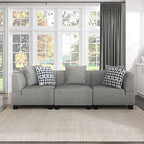 Lexicon Alcona Gray Modular Living Room Sofa
