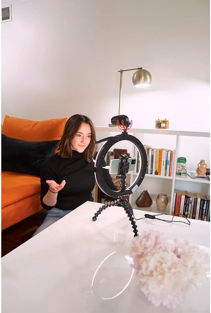 Joby Beamo Ring Light 12" LED for Mobile, Video, Vlogging