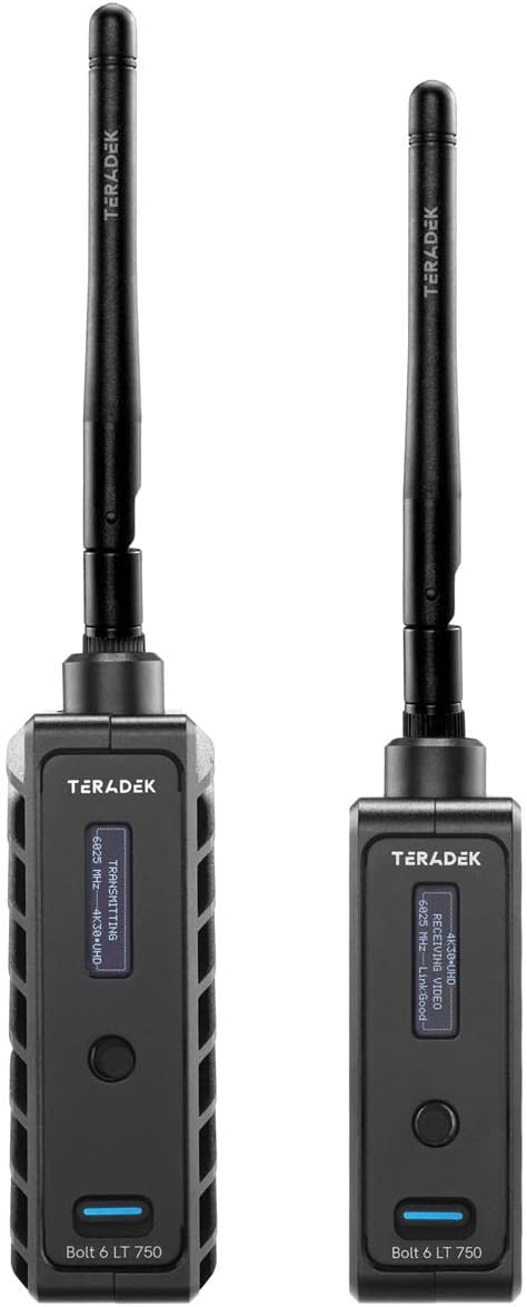 Teradek 10-2260-G Bolt 6 LT 750 Wireless Video Transmitter Receiver Kit Gold Mount