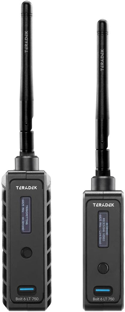 Teradek 10-2260-G Bolt 6 LT 750 Wireless Video Transmitter Receiver Kit Gold Mount