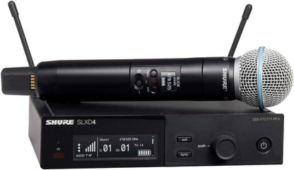Shure SLXD24/B58-J52 - Digital Wireless Handheld Microphone System